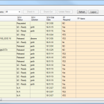 The CADQ screen in action