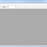 This is the Queue view. Initially its blank but as parts are requested the line items of parts will appear.